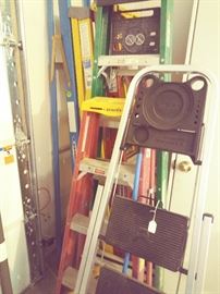 6-Step Ladders-from 4-ft to 8-ft. - Werner & other brands