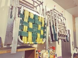 Aluminum Lawn Chairs, also have Nylon Strapping for reweaving