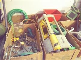 Sprinklers & Hosing, including ORBIT LAWN SPRINKLER PARTS