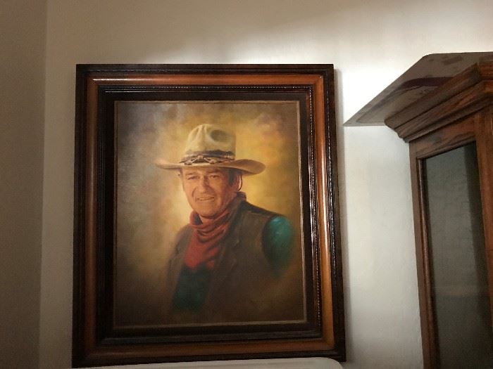 John Wayne Painting 