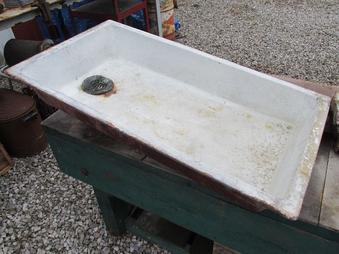 Vintage garden sink