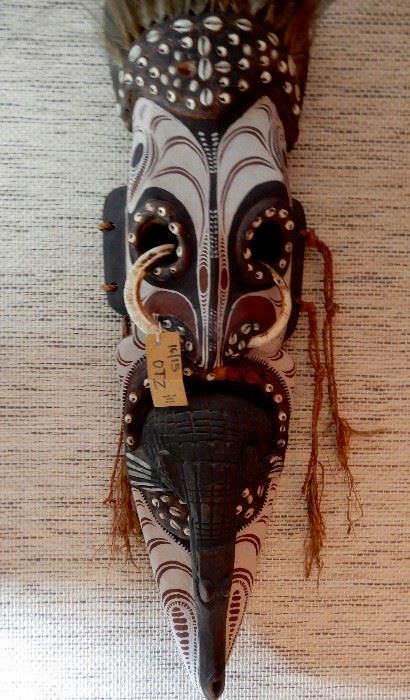 WONDERFUL AUTHENTIC MASKS--THIS ONE IS FROM PAPUA NEW GUINEA