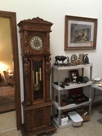 Italian tall case clock, client bought in 1980's