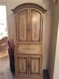  Hand painted secretary desk $500