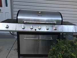Stainless steel barbecue grill$ 125