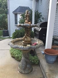  Concrete waterfall $150