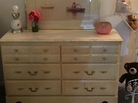 White dresser $30