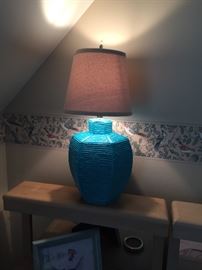 Rattan lamp $20