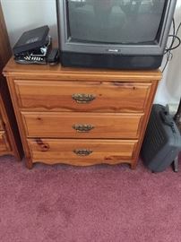  Sold--Pine nightstand $50 