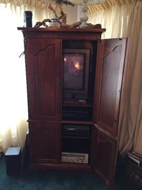  Armoire $200.  Sold--  Marantz stereo receiver $160