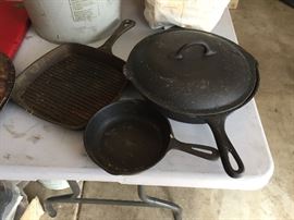 Iron skillets $70.00 all