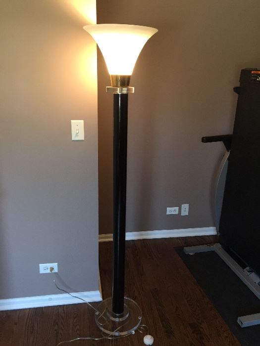 Pole lamp mid century $80