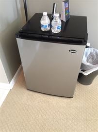 Sold---Stainless steel refrigerator small $50