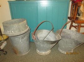 Old coal pails