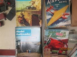 Old magazines/newspapers, etc