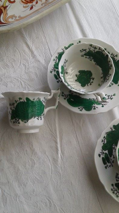 Part of a set of Macken China cups and sausers