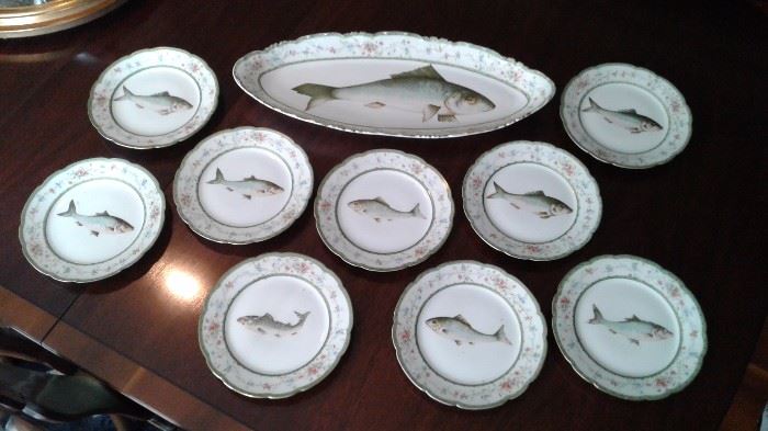 Victorian Fish set