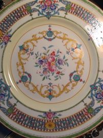 One of 12 hand painted Royal  Worcester plates. 