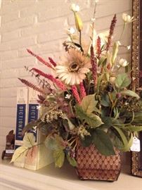 One of several floral arrangements