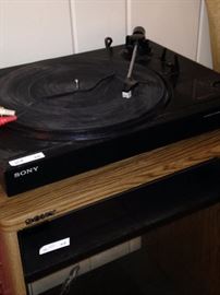 Sony turntable ---memories!