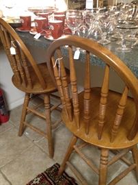 Two more available bar stools