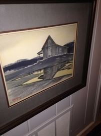 Framed art by Tylerite A.C. Gentry