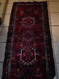 2 feet 3 inches x 5 feet 6 inches antique rug