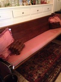 Fabulous antique church pew