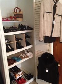 Some of the shoes and clothes selections