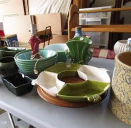 McCoy Pottery, CA pottery, misc. stoneware