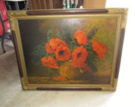Vintage framed print