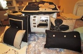 King size bed in a bag, like new