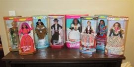 Barbie doll collection, NIB