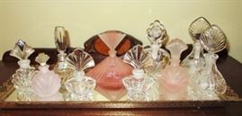 Perfume bottle collection