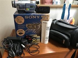 Digital video recorder with accessories