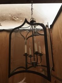 great looking patinatedlight fixture from the grandson's remodel