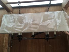 potter barn light fixture from the grandson's remodel