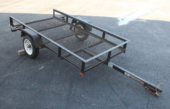 Carry-On 4' x 8' Utility Trailer with Mesh Floor