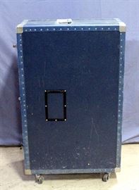 Vintage Road Case on Casters, 23"W x 38"H x 12"D