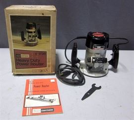 Sears Craftsman Heavy Duty Power Router 91738
