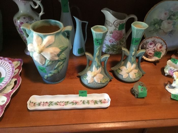 Beautiful Roseville pottery