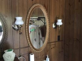 Mirror & more sconces
