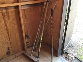 Outside storage building