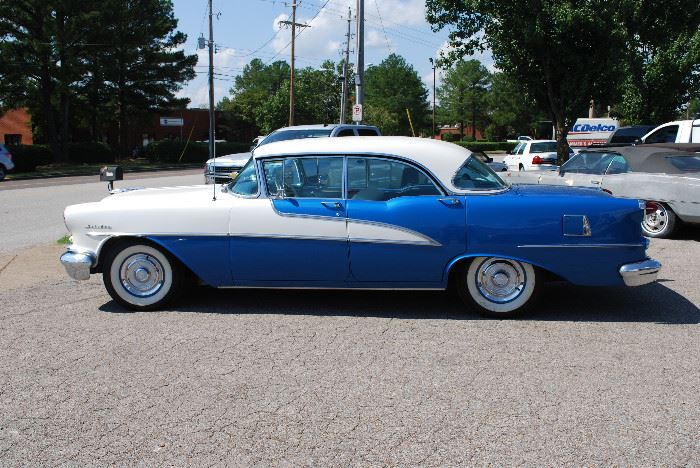 1955 Oldsmobile 98 Holiday - Fully Loaded - 58k Original Miles - 324 c.i. (5.3L) Rocket V8 Engine w/ Hydramatic Automatic Transmission