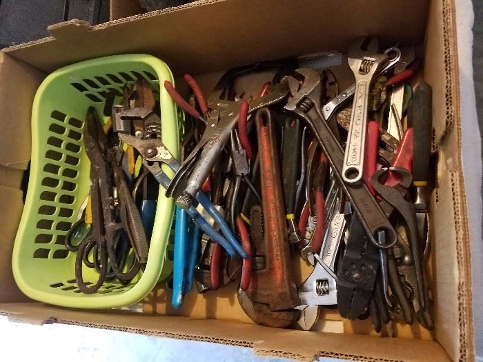 tools, tools, tools, wrenches, tin snips