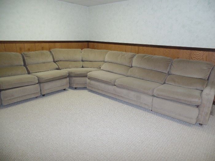 GREAT, for a family room-6 piece sectional sofa