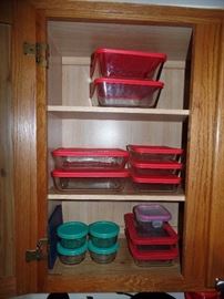 glass, food storage pods