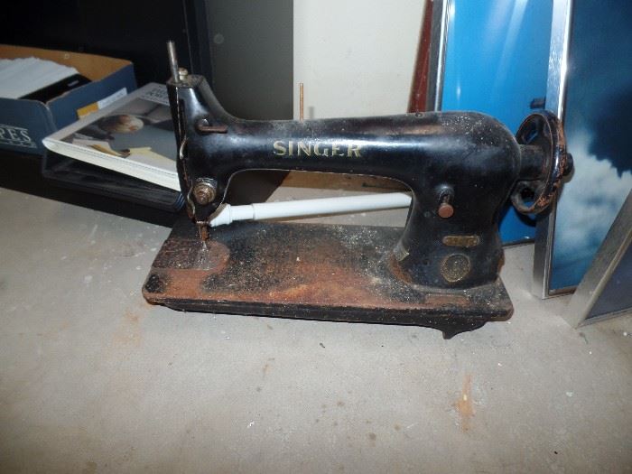 old Singer sewing machine