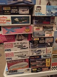 Brand new model kits