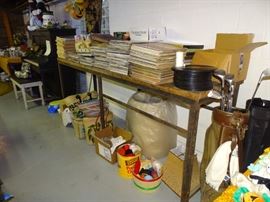 Industrial table.